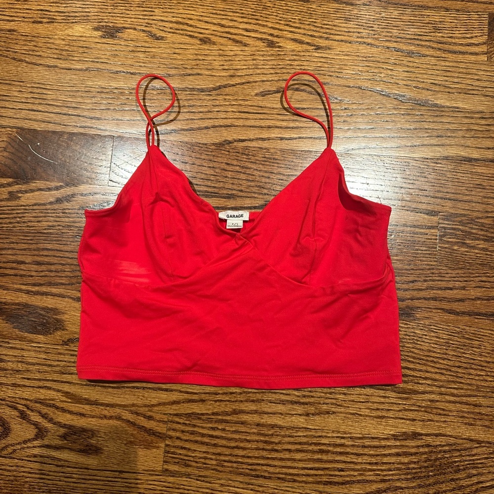 Garage Red Tank Top
